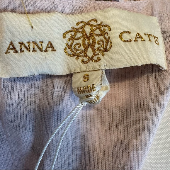 Anna Cate Weatherly Dress Floral V Neck Long Sleeve S - Picture 8 of 9